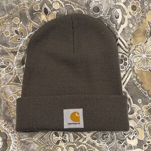 Carhartt WIP Dark Brown Knit Beanie